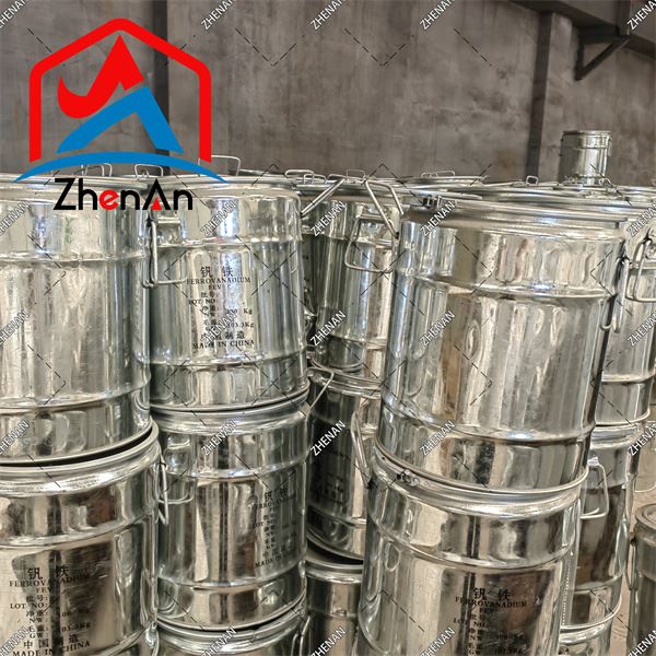 Alloy Ferrovanadium Silver Metal Block Alloy Ferrovanadium Silver Metal Block
